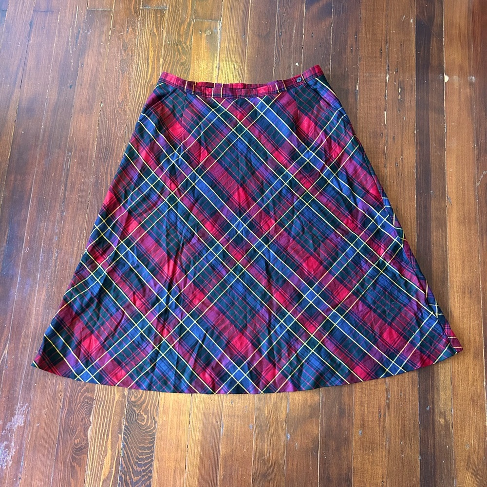 Ralph Lauren Plaid Skirt